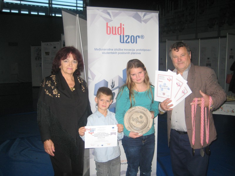 Gornjostubička obitelj Carek sudjelovala na međunarodnoj izložbi inovacija „Budi uzor“ – „Inova“ 2017.