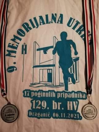 Članovi UBDR Sveti Juraj i AK Rudolf Perešin sudjelovali na 9. memorijalnoj utrci za 17 poginulih pripadnika 129. br. HV