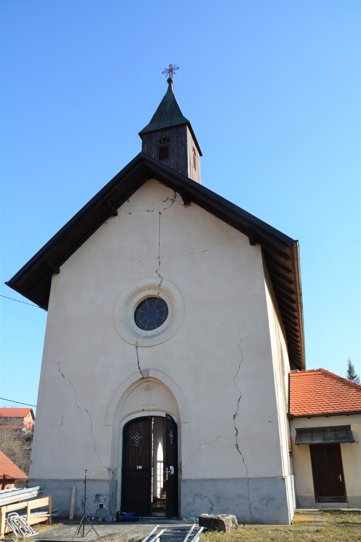 Započela obnova potresom oštećene Kapele svetog Fabijana i Sebastijana u Slanom Potoku