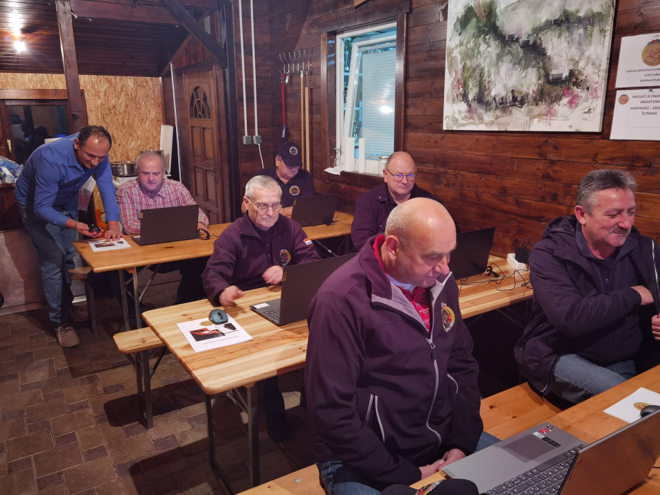 UBDR Sveti Juraj provodila projekt "Informatičko obrazovanje članova udruge i članova njihovih obitelji"