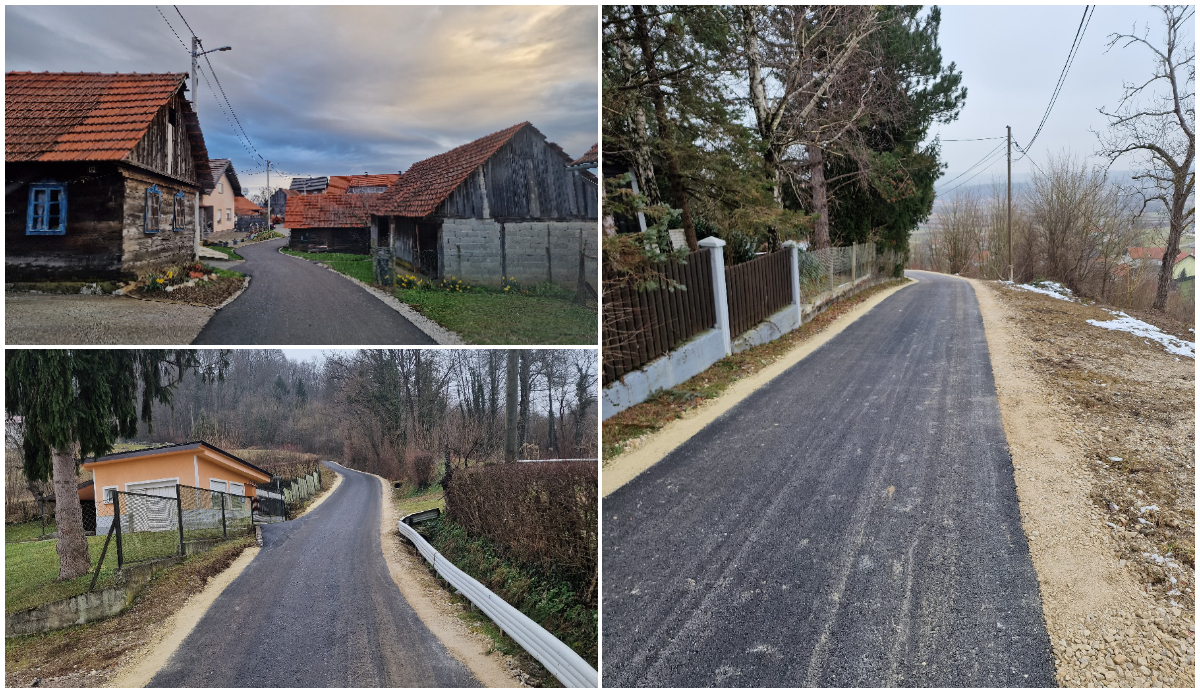 Nastavlja se asfaltiranje nerazvrstanih cesta, završene nove tri dionice