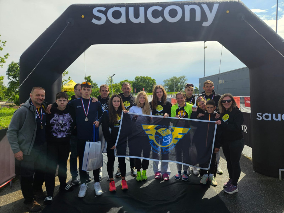 Triatlon klub 'Rudolf Perešin' ekipno treći na Prvenstvu Hrvatske