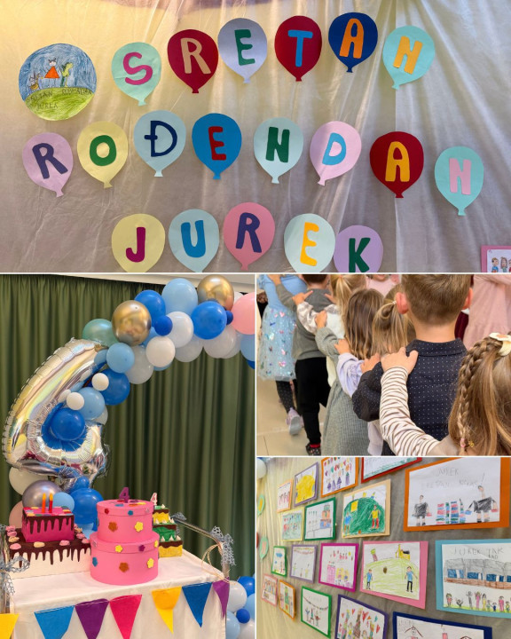 DJEČJI VRTIĆ  JUREK OBILJEŽAVA SVOJ 4. ROĐENDAN