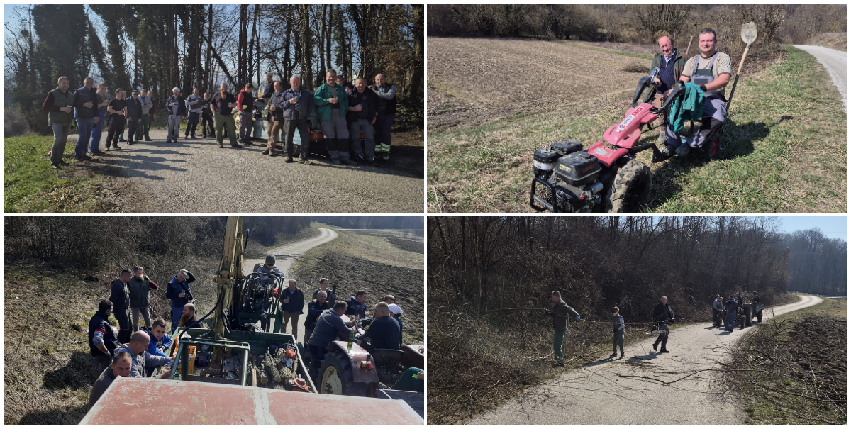 Hvalevrijedna radna akcija mještana Modrovca
