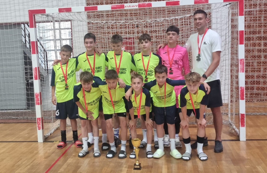 VELIKI REZULTAT: Futsal ekipa OŠ Matija Gubec treća na državnom prvenstvu!