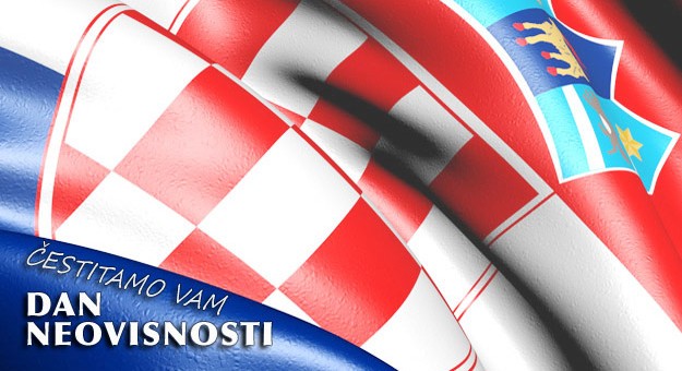 ČESTITKA POVODOM DANA NEOVISNOSTI REPUBLIKE HRVATSKE