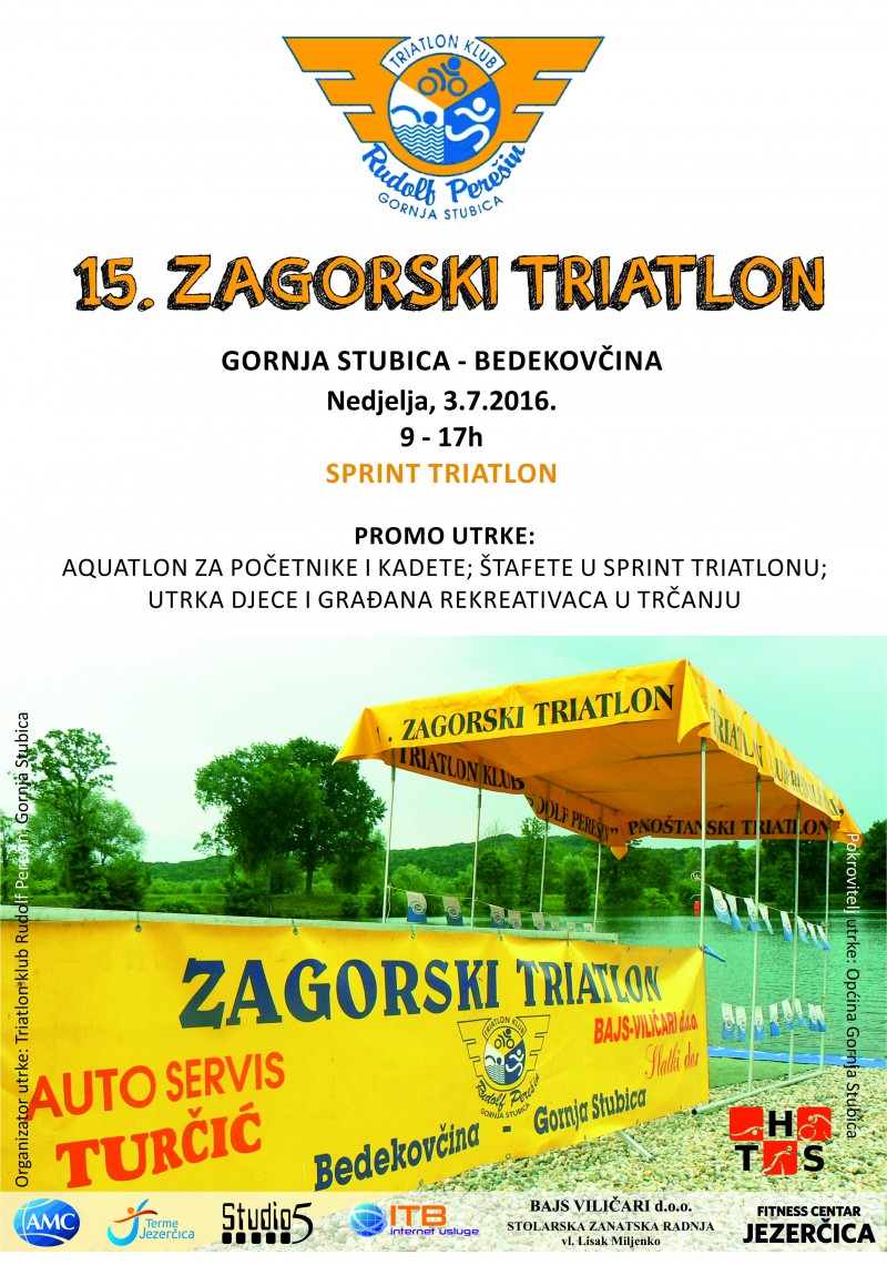 NAJAVA 15. ZAGORSKOG TRIATLONA