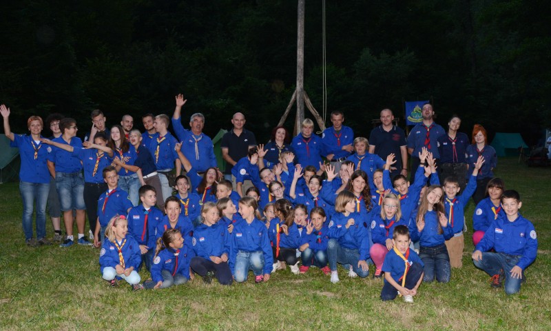 PREDSTAVNICI OPĆINE GORNJA STUBICA POSJETILI KAMP BURNJAK U KOJEM BORAVI ODRED IZVIĐAČA